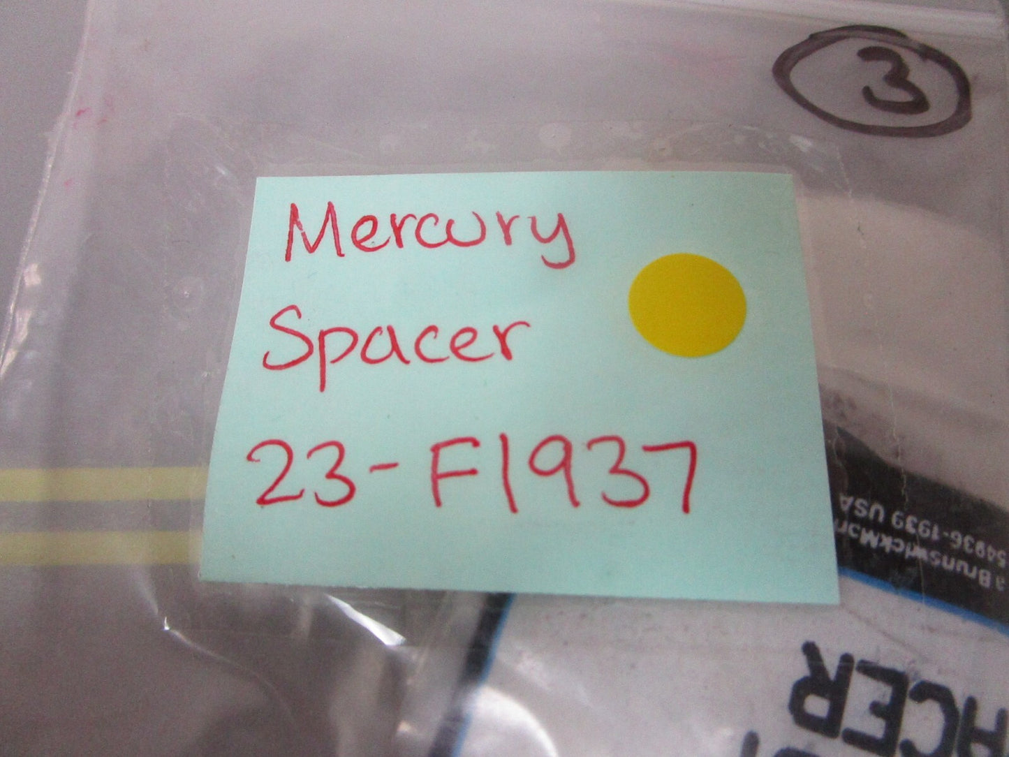 *NEW OEM* 0810 Mercury Quicksilver Spacer 23-F1937