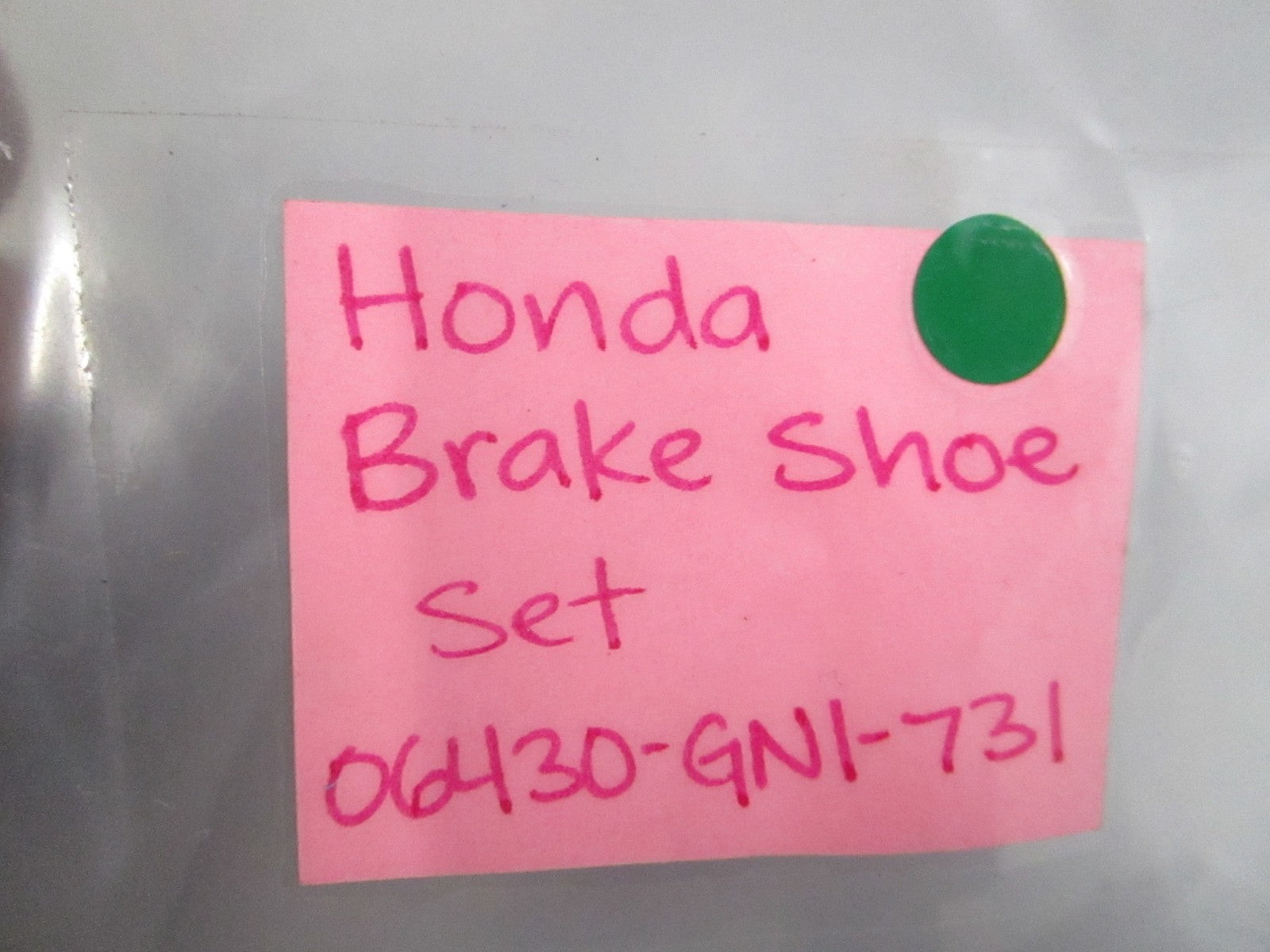 NEW OEM 06430-GN1-731 Honda Brake Shoe Set 0810