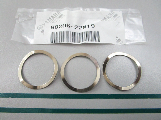 NEW OEM (LOT OF 3) 90206-22M19-00 Yamaha Wave Washer 0810