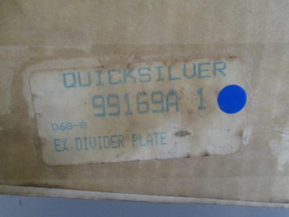 *NEW OEM* 0820 Mercury Quicksilver Exhaust Divider Plate 99169A1 99169