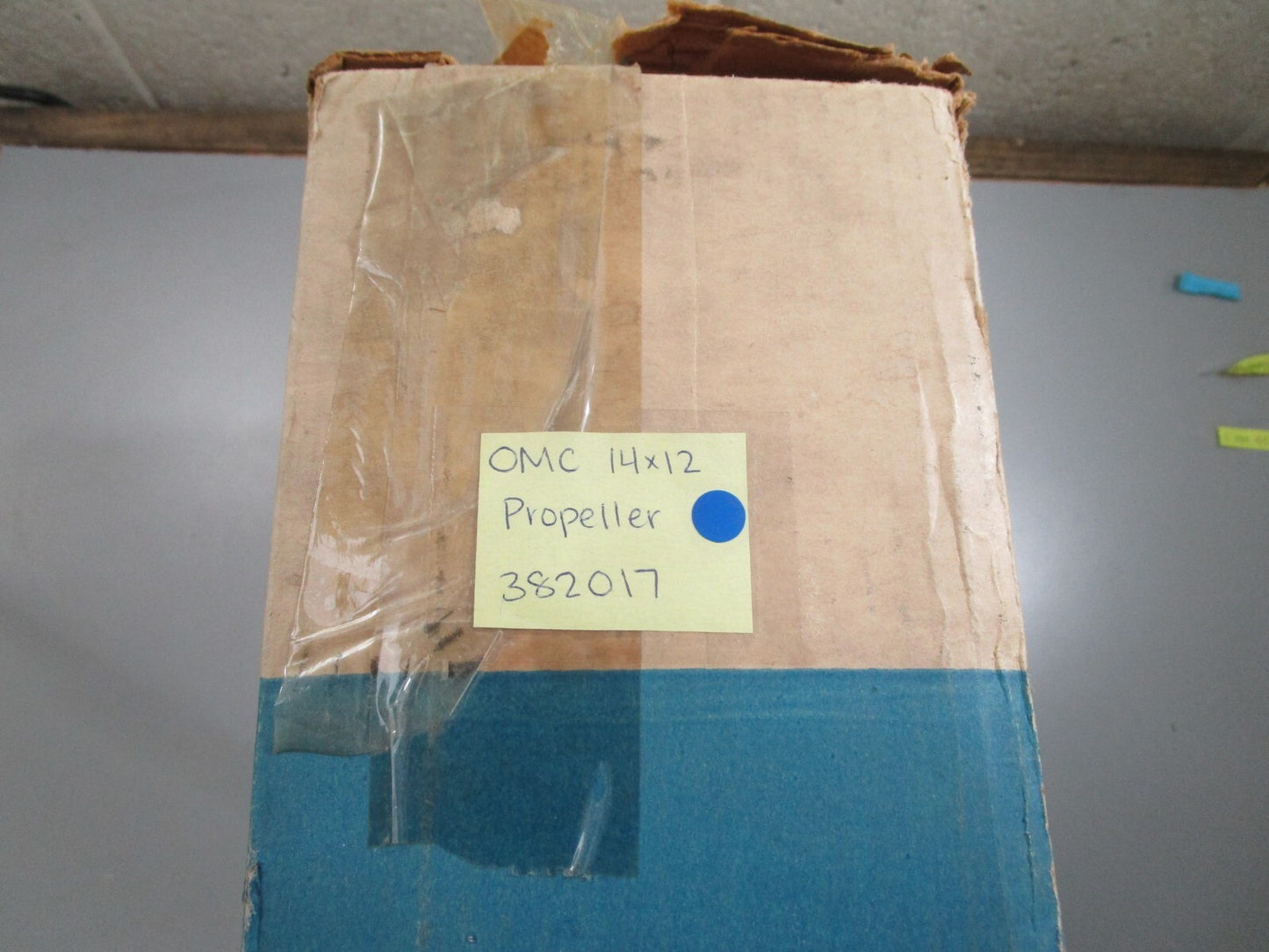 *NEW OEM* 0820 OMC Johnson Evinrude 14×12 Propeller 382017 0382017