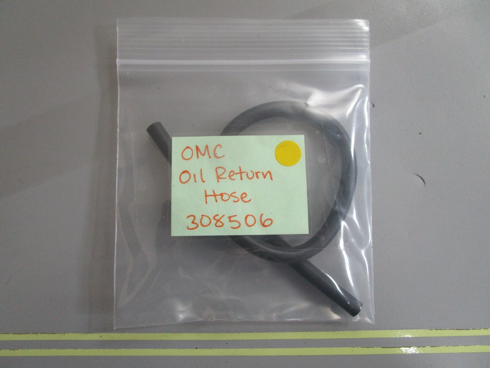 *NEW OEM* 0810 OMC Johnson Evinrude Oil Return Hose 308506 0308506