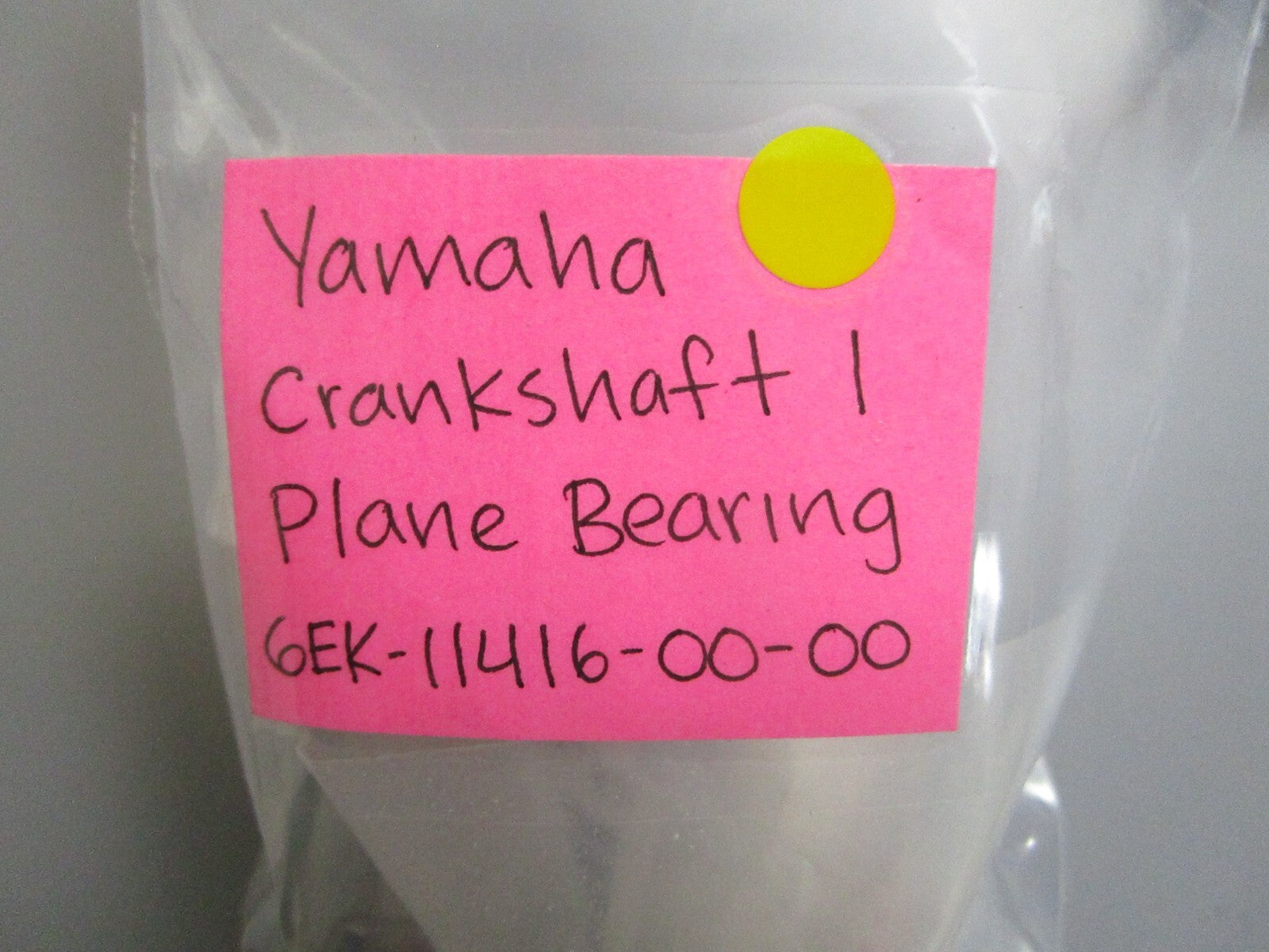 *NEW OEM* 0810 Yamaha Crankshaft 1 Plane Bearing 6EK-11416-00-00