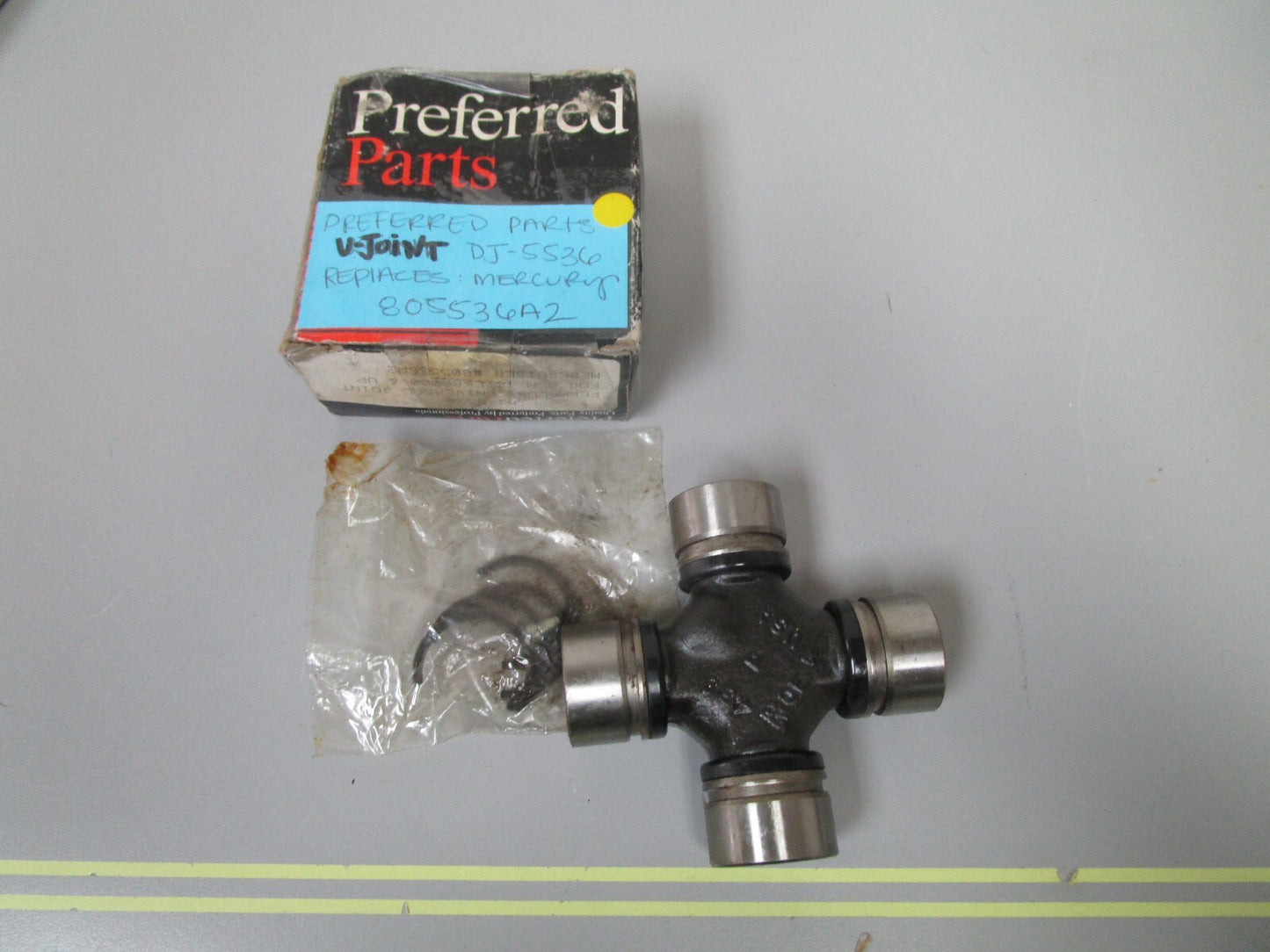 *NEW* 0720 Preferred Parts U-Joint DJ-5536 Replaces: Mercury 805536A2