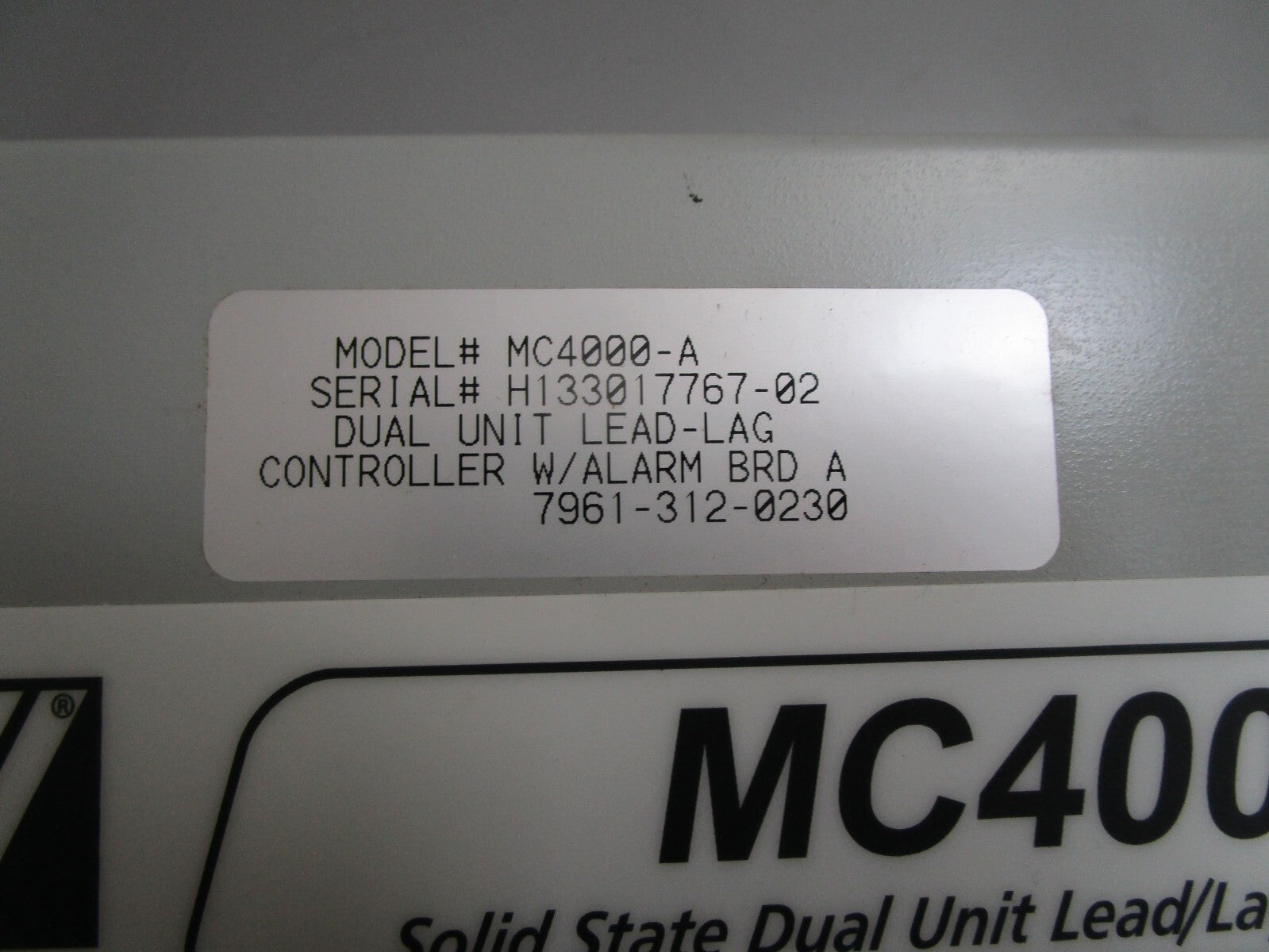 *NEW* 0820 Bard Solid State Dual Unit Lead/Lag Controller MC4000-A