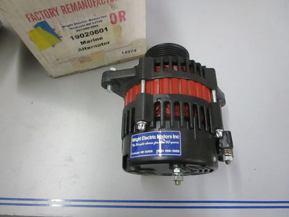 *NEW* 0720 Wright Electric 12V 70AMP Alternator 19020601 Replace: 862031 862031T