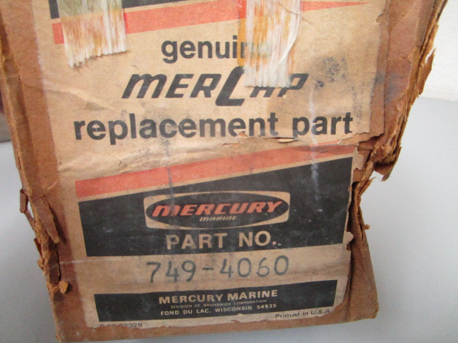 NEW OEM 749-4060 Mercury Mercruiser Ford 302 V8 1970- 1972 OS .020 Piston 0720