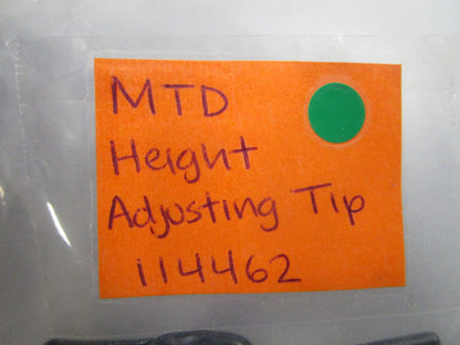 NEW OEM 114462 MTD Height Adjusting Tip 0810