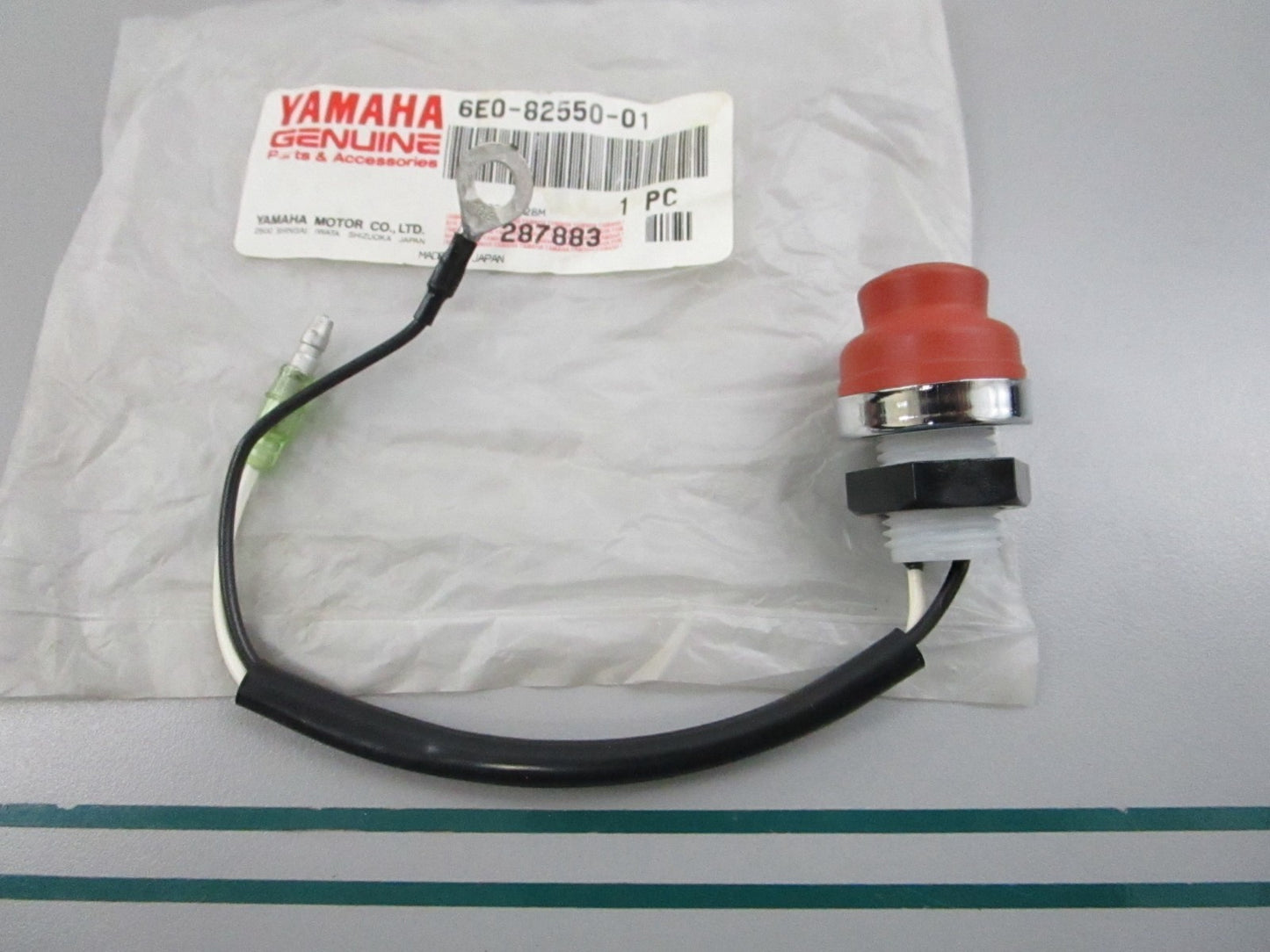 NEW OEM 6E0-82550-01-00 Yamaha Stop/Switch Assembly 0810