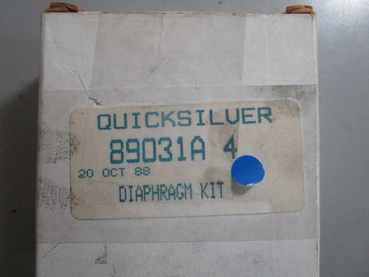 *NEW OEM* 0810 Mercury Quicksilver Diaphragm Kit 89031A 4