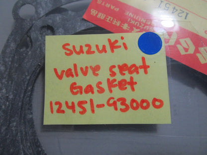 *NEW OEM* 0810 Suzuki Valve Seat Gasket 12451-93000
