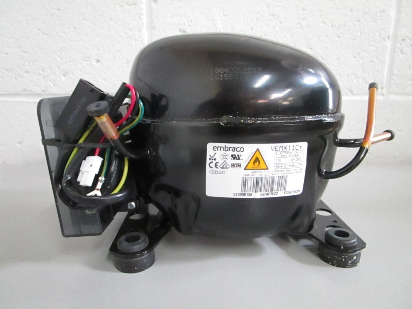 NEW OEM W11578205 Whirlpool Refrigeretor Compressor 0820