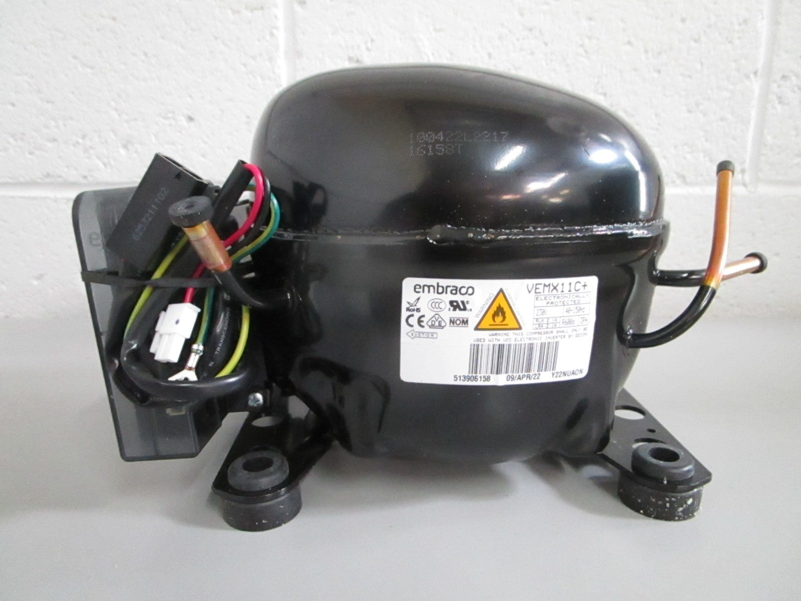NEW OEM W11578205 Whirlpool Refrigeretor Compressor 0820