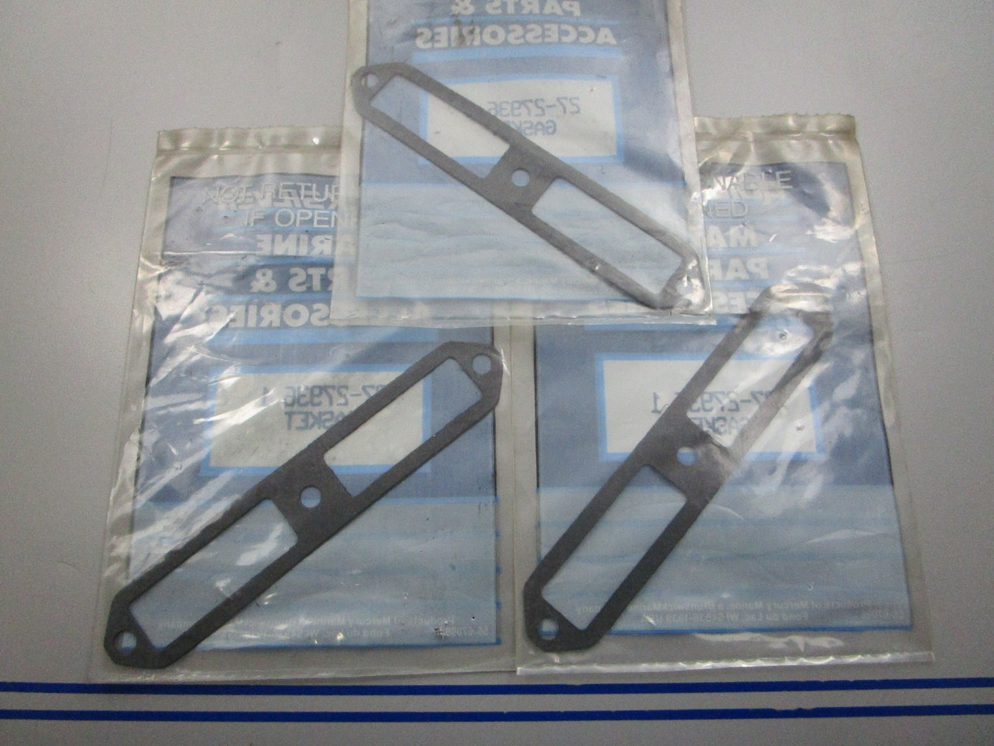 NEW OEM (LOT OF 3) 27-27936 1 Mercury Quicksilver Gasket 0810