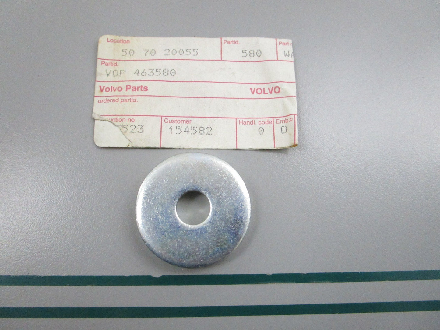 NEW OEM 463580 Volvo Penta Washer 0810