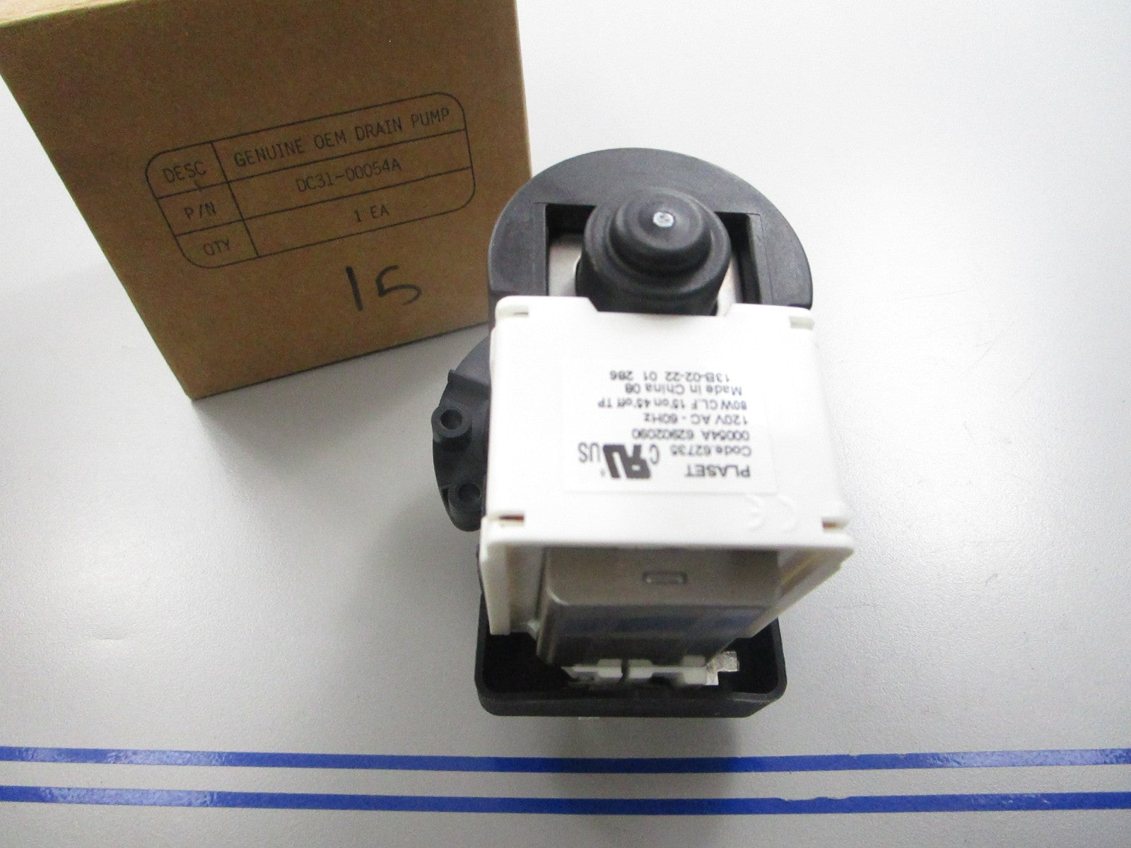 *NEW OEM* 0720 Samsung Drain Pump Assembly DC31-00054A