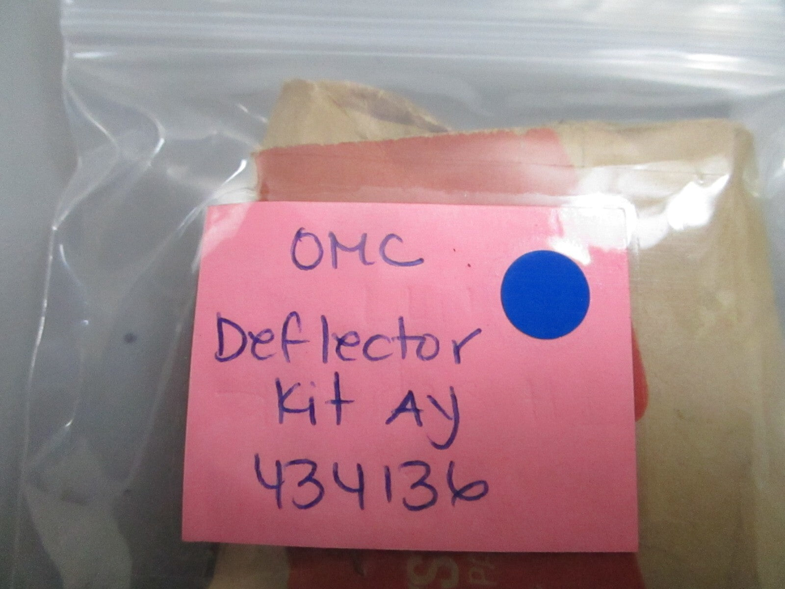 *NEW OEM* 0810 OMC Johnson Evinrude Deflector Kit Assembly 434136 0434136