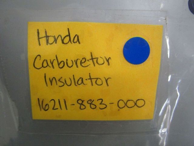 *NEW OEM* 0770 Honda Recoil Carburetor Insulator 16211-883-000