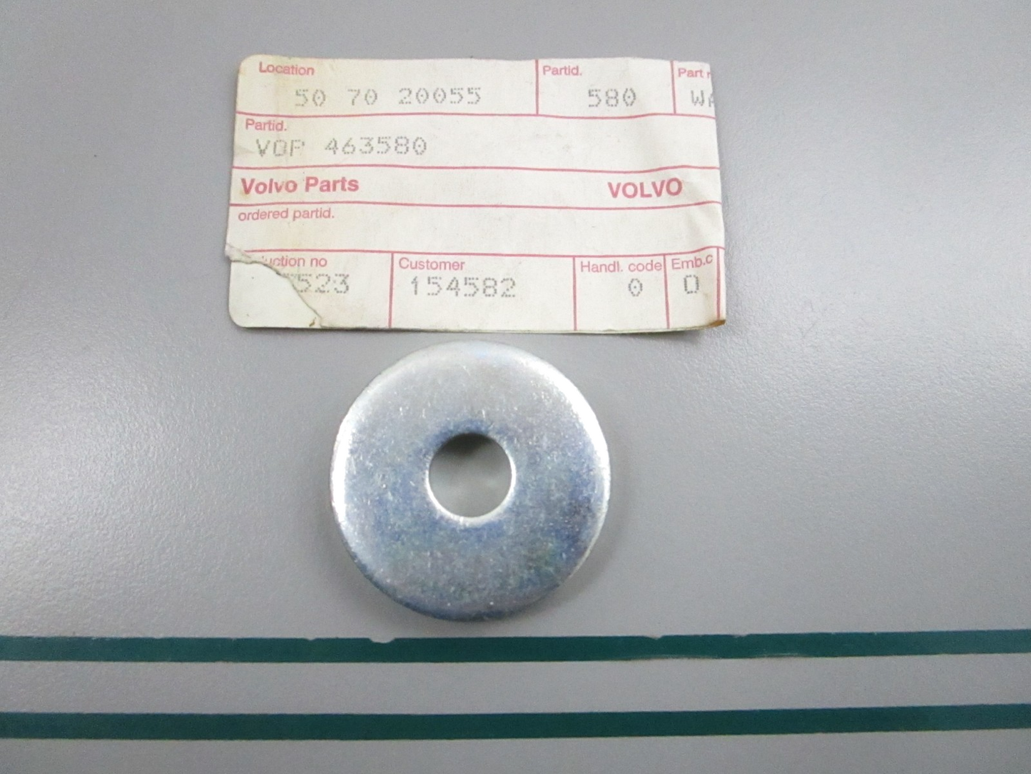 NEW OEM 463580 Volvo Penta Washer 0810