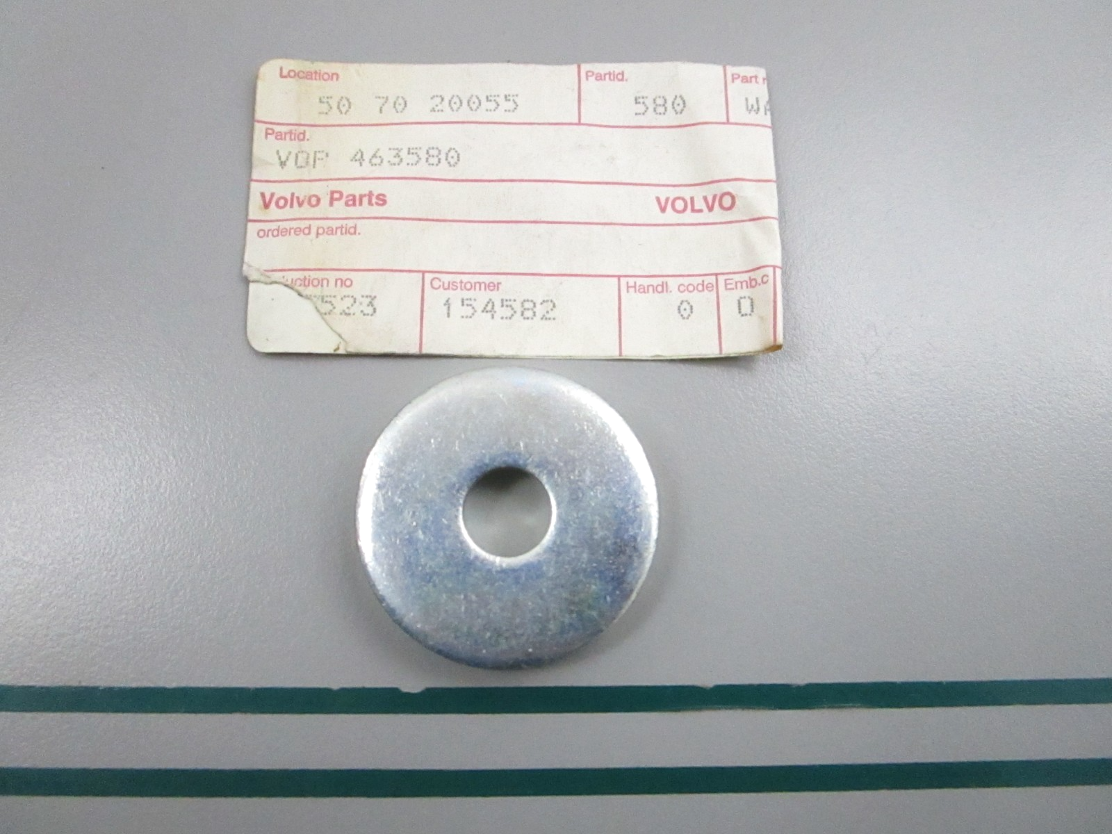NEW OEM 463580 Volvo Penta Washer 0810