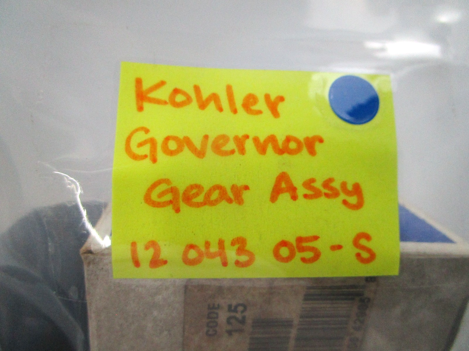 NEW OEM Kohler Governor Gear Assembly 12 043 05-S 0810