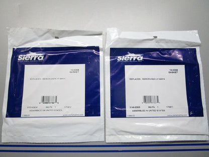 *NEW* (LOT OF 2) 0810 Sierra Gasket 18-0386 Replaces: 27-94914