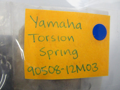 *NEW OEM* (LOT OF 5) 0810 Yamaha Torsion Spring 90508-12M03
