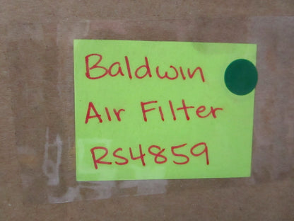 NEW RS4859 Baldwin Air Filter 0820