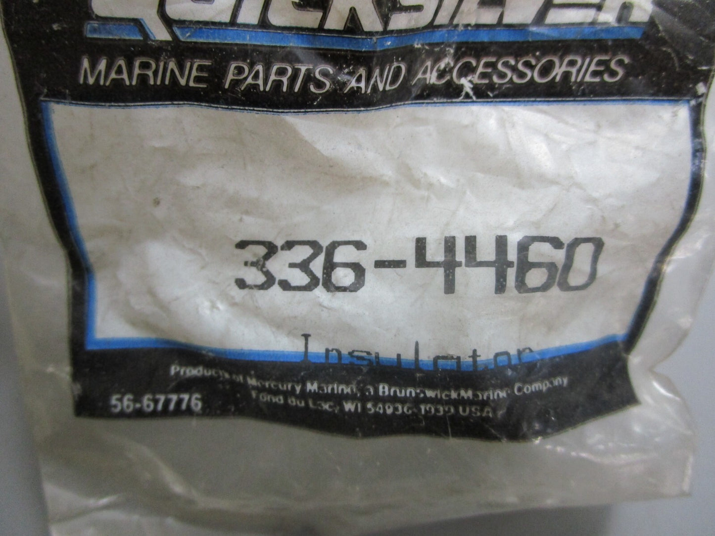 *NEW OEM* 0810 Mercury Quicksilver Insulator 336-4460