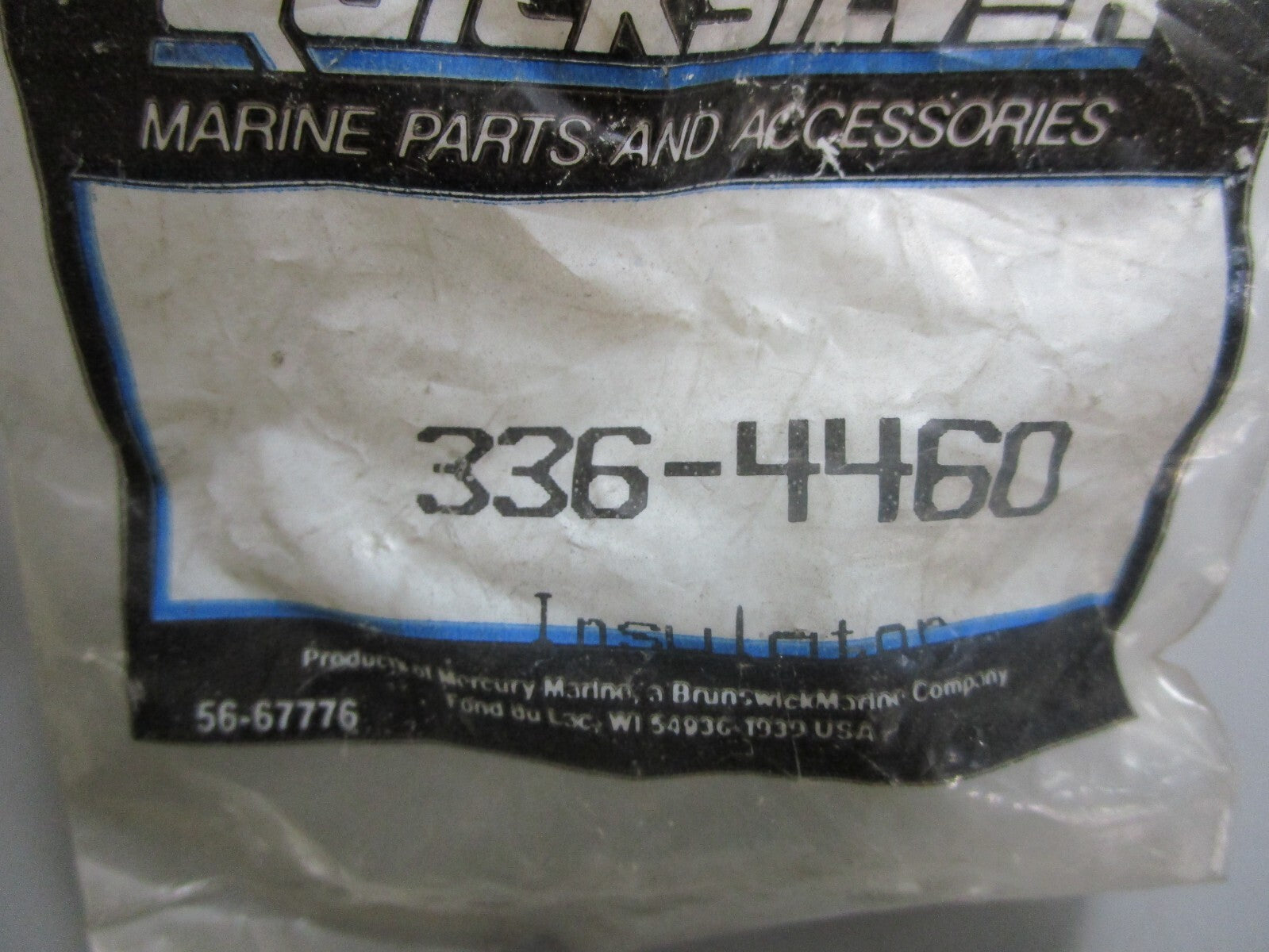 *NEW OEM* 0810 Mercury Quicksilver Insulator 336-4460