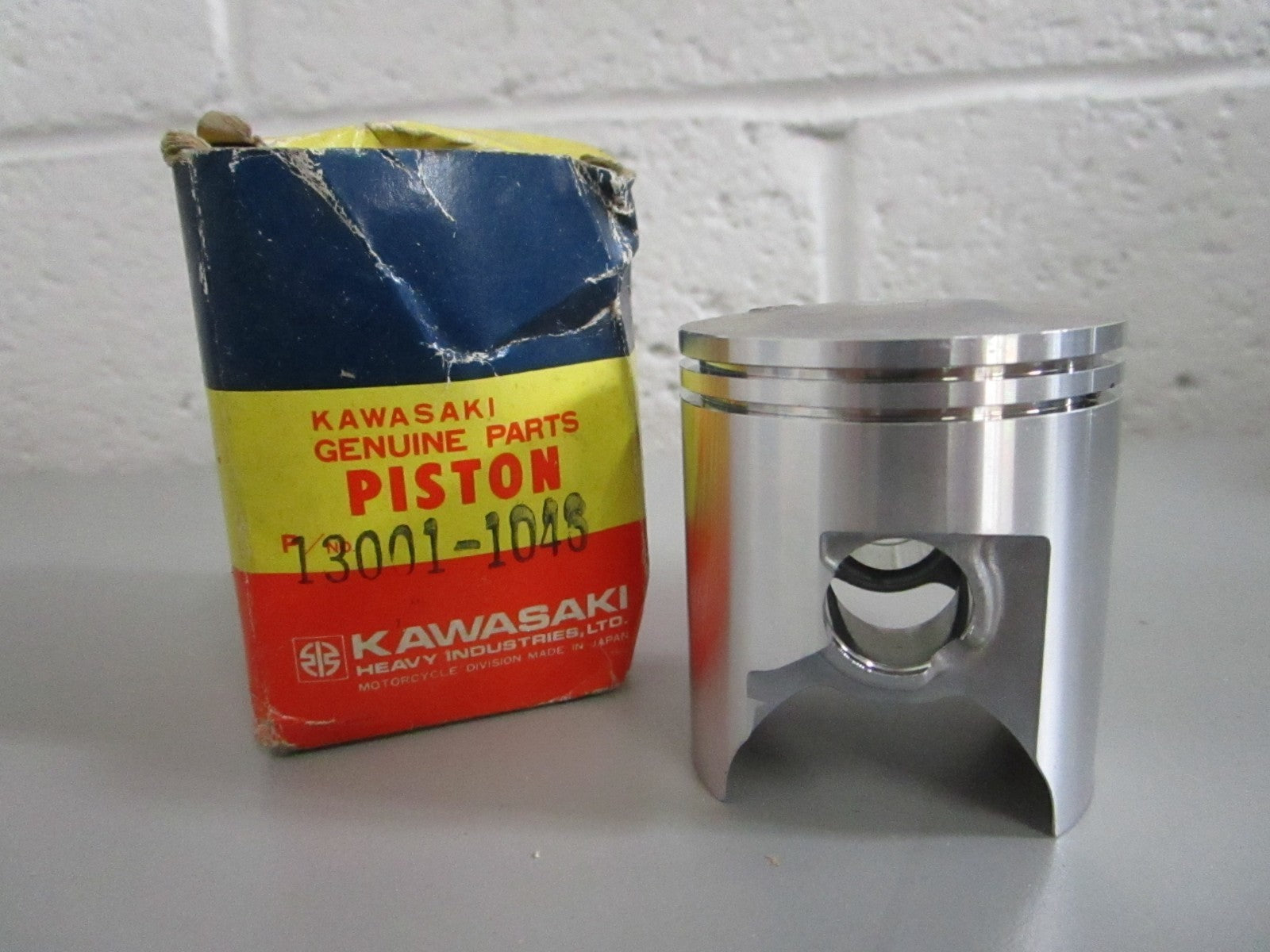 Kawasaki NEW OEM Engine Piston 13001-1048 Motorcycle STD NOS Genuine Part 0820