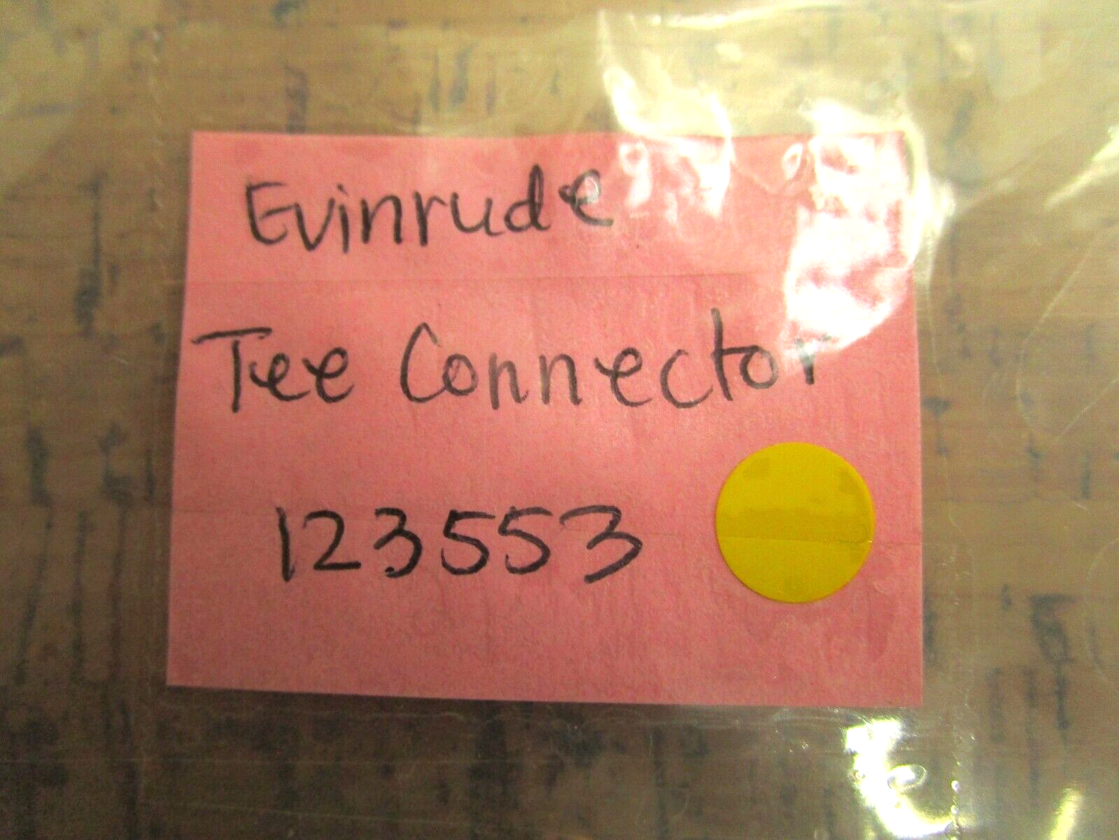 *NEW OEM* (LOT OF 2) 0750 OMC Johnson Evinrude TEE CONNECTOR 123553 0123553