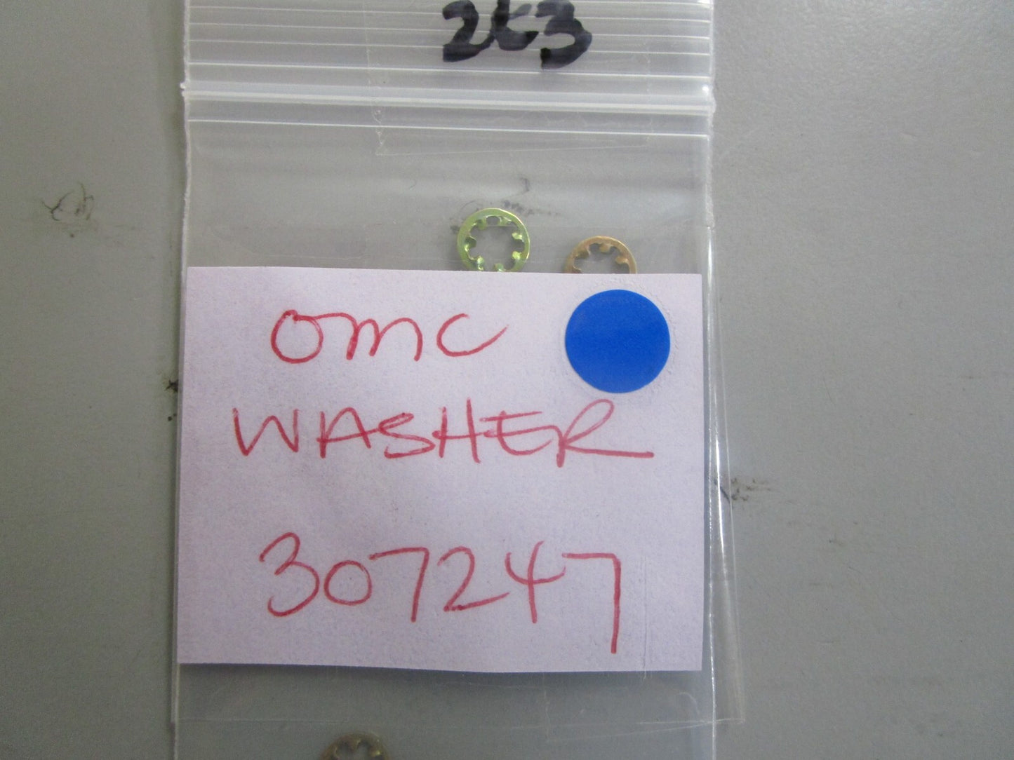 *NEW OEM* (LOT OF 3) 0810 OMC Johnson Evinrude Washer 307247 0307247