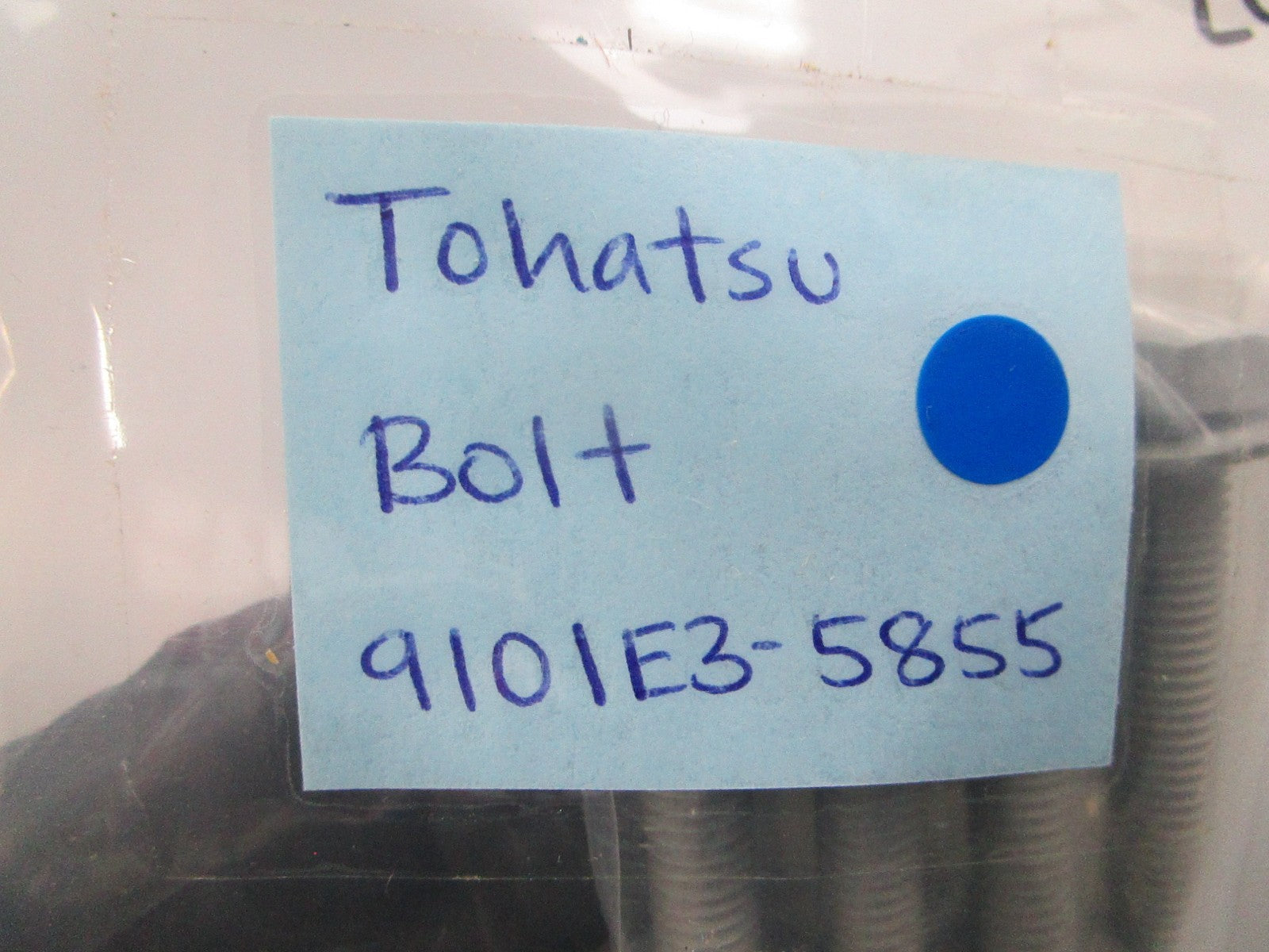 NEW OEM (LOT OF 4) 9101E3-5855 Tohatsu Bolt 0810