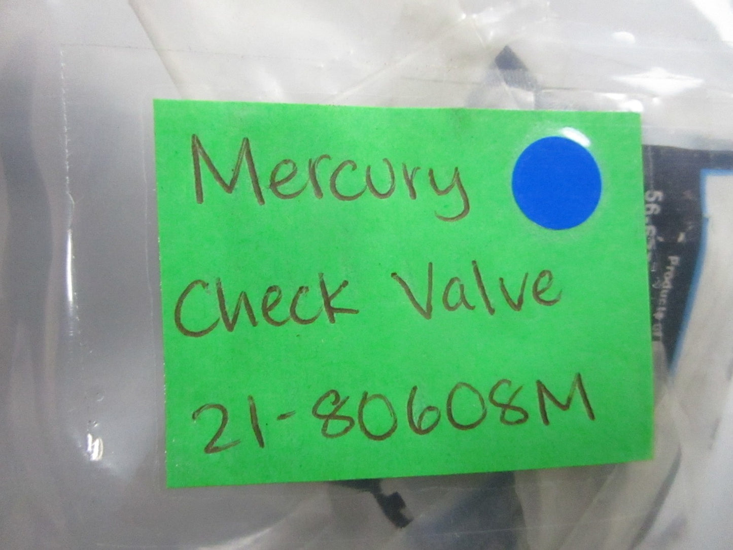 *NEW OEM* (LOT OF 2) 0810 Mercury Quicksilver Check Valve 21-80608M