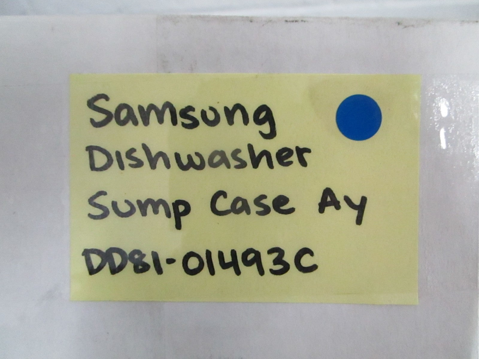 *NEW OEM* 0820 Samsung Dishwasher Sump Case Assy DD81-01493C