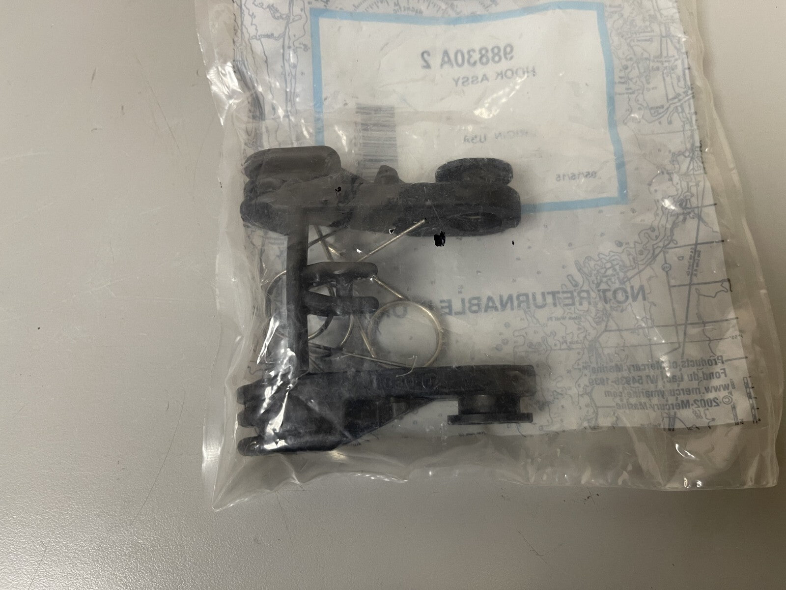 *NEW OEM* 0670 Mercury Quicksilver Hook Assembly 98830A2