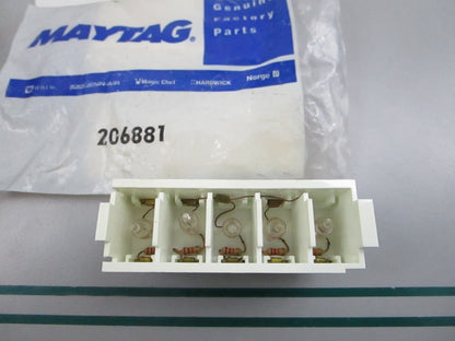 NEW OEM 206881 Maytag 5 Bulb Light Indicator 0810