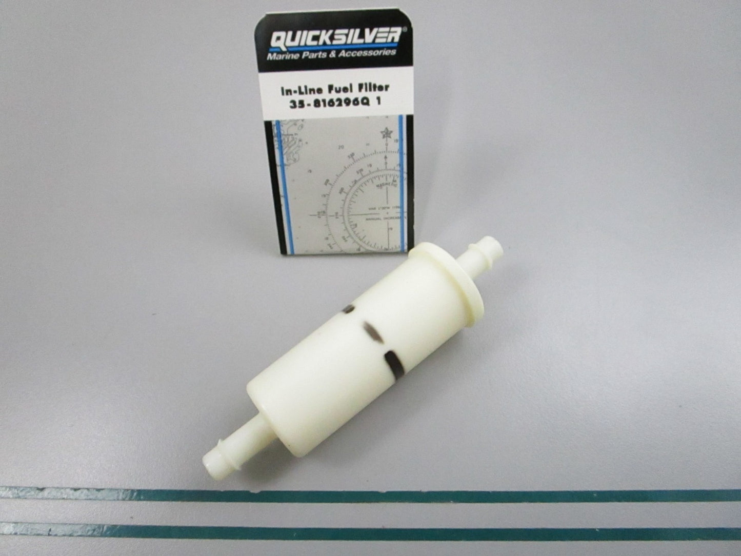 NEW OEM 35-816296Q1 Mercury Quicksilver In-Line Fuel Filter 0810