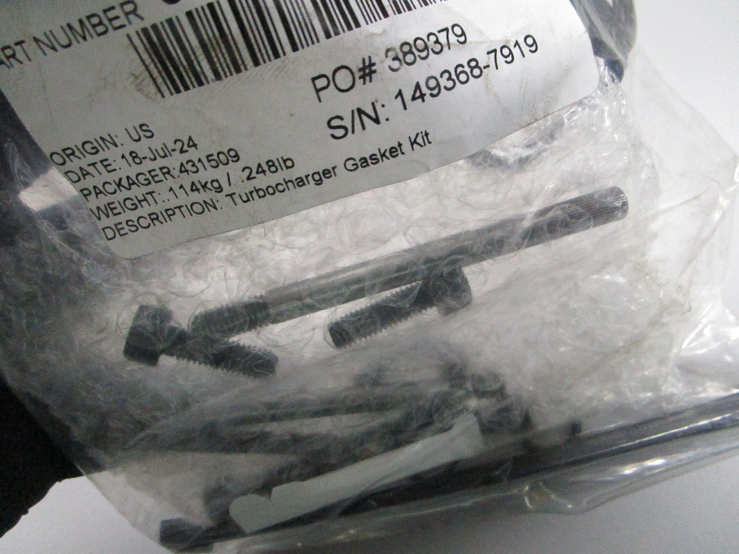 *NEW OEM* 0810 Cummins Turbocharger Gasket Kit 5550398