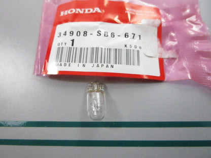 NEW OEM 34908-SB6-671 Honda Bulb 0810