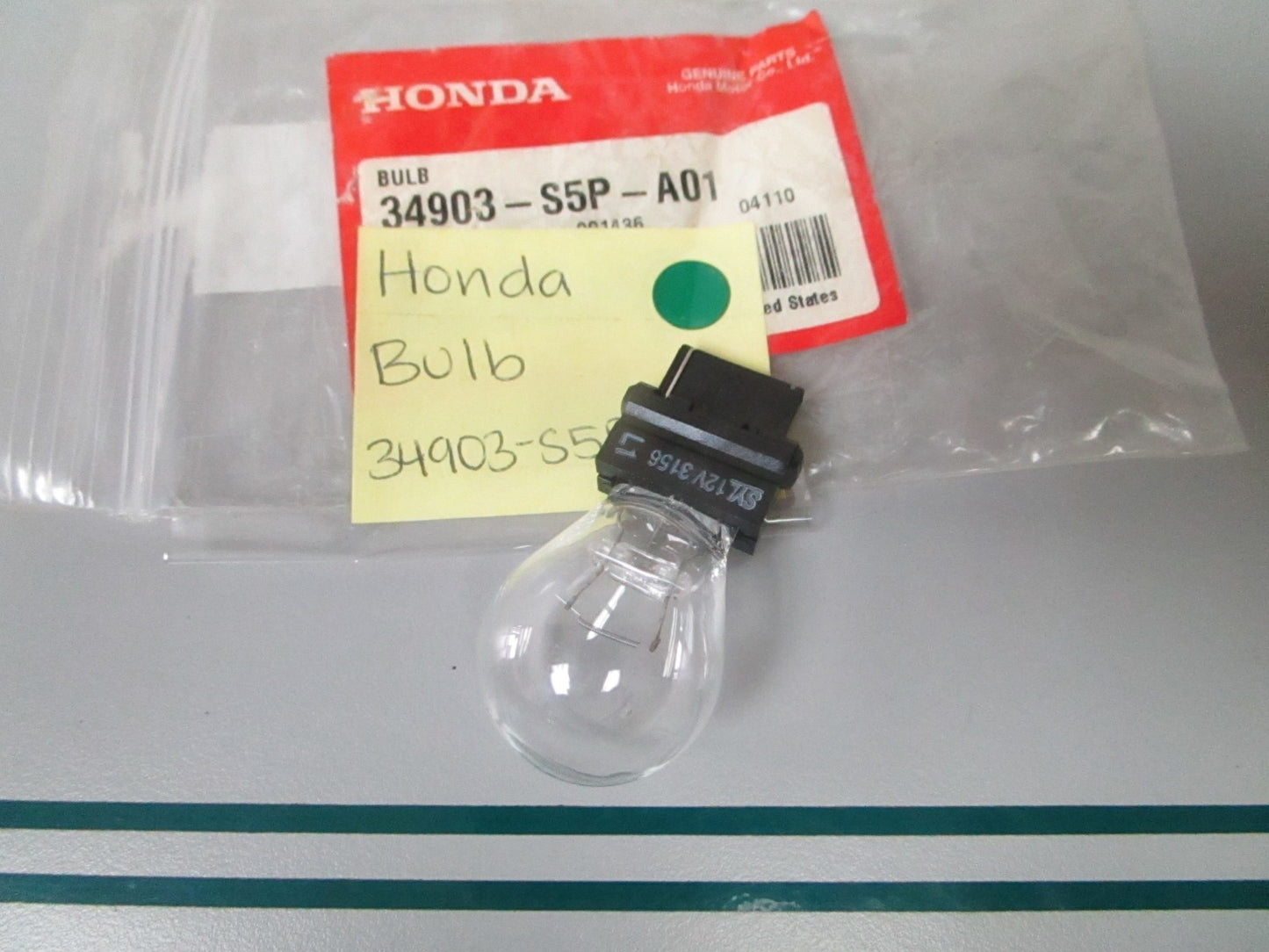 NEW OEM 34903-S5P-A01 Honda Bulb 0810
