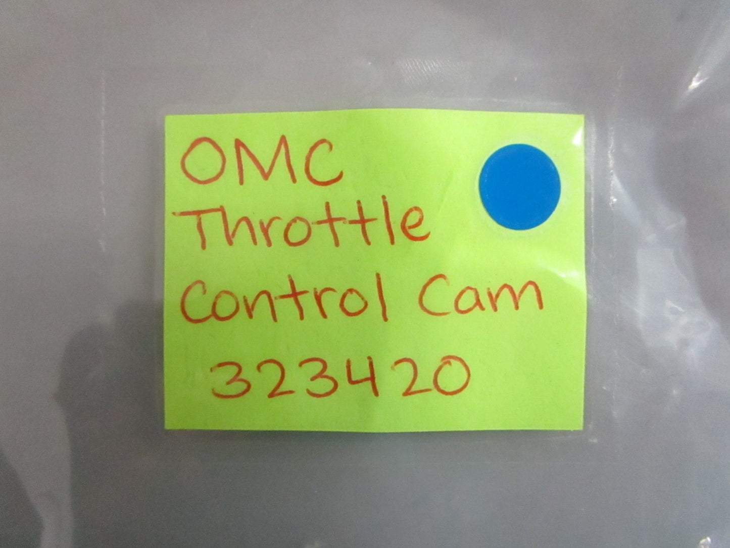NEW OEM 323420 0323420 OMC Johnson Evinrude Throttle Control Cam 0820
