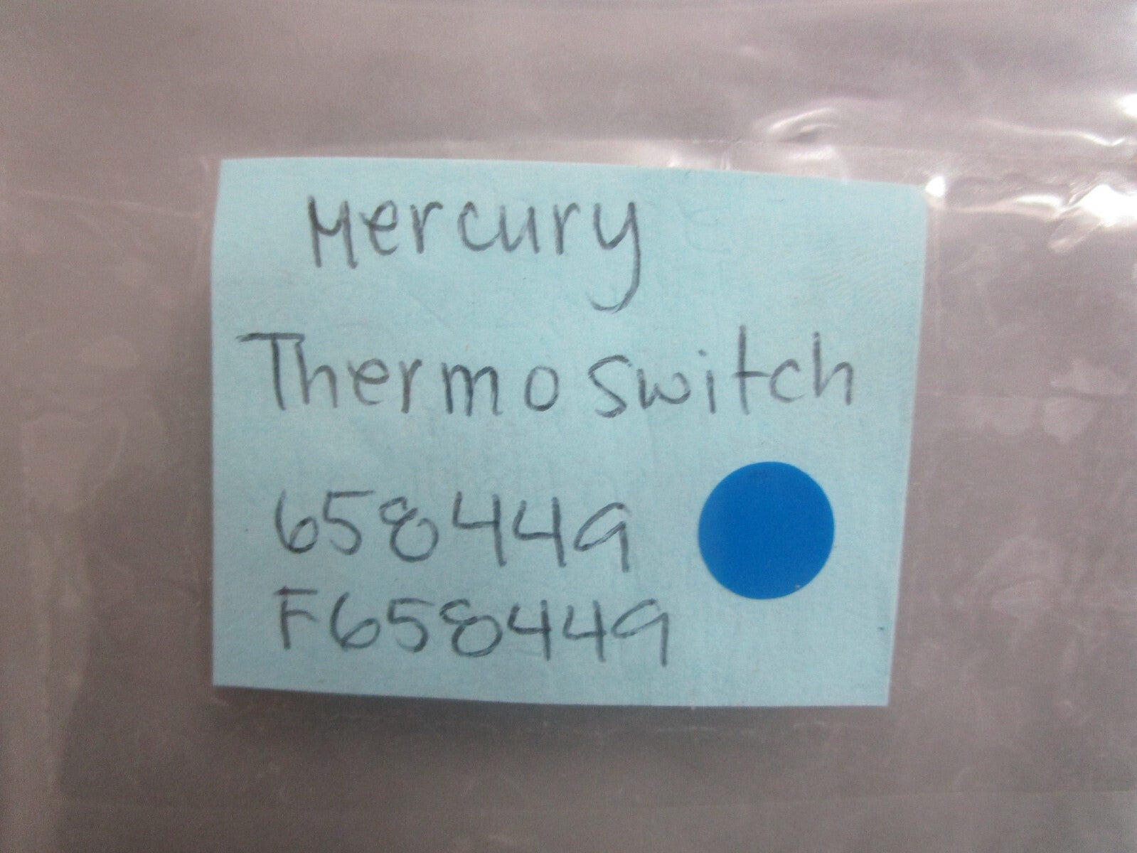 *NEW OEM* 0810 Mercury Quicksilver Thermoswitch 658449 F658449
