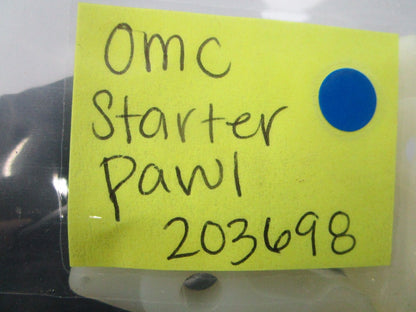 NEW OEM 203698 0203698 OMC Johnson Evinrude Starter Pawl 0810