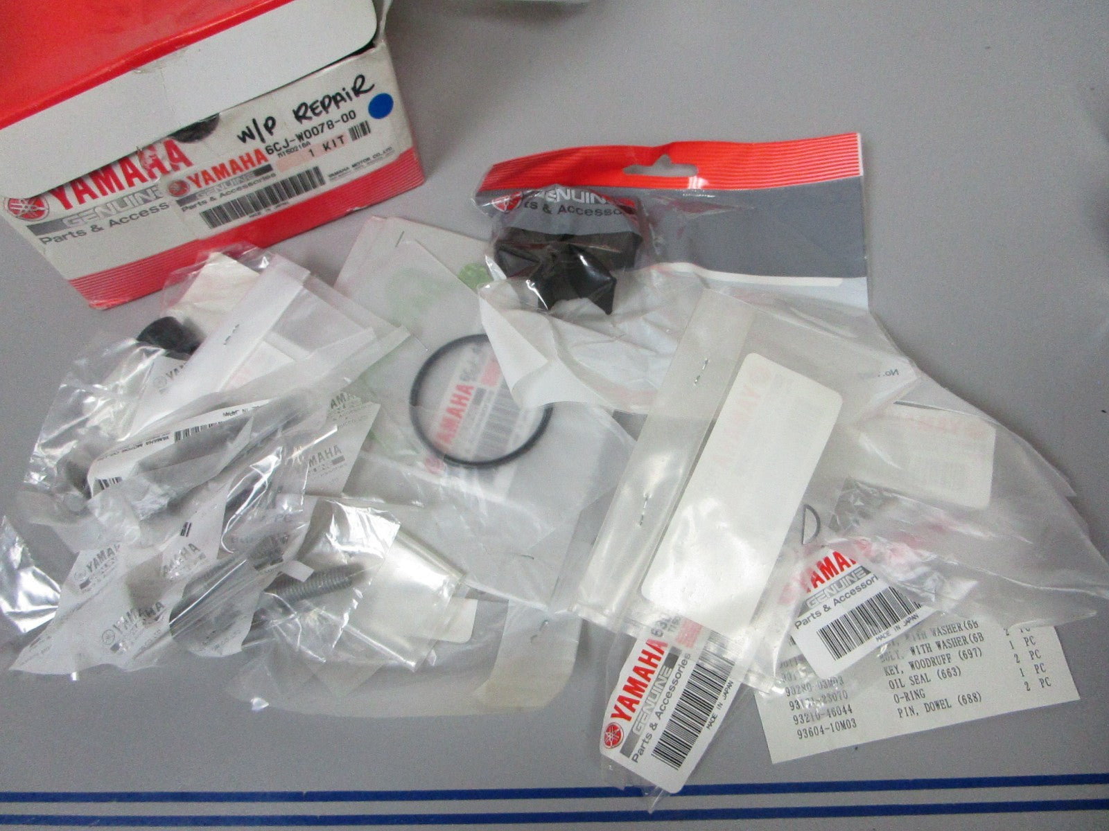 *NEW OEM* 0720 Yamaha Water Pump  Repair Kit 6CJ-W0078-00-00