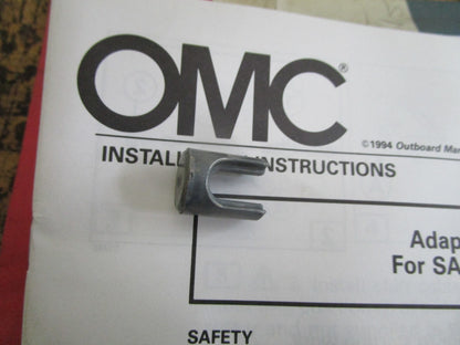 *NEW OEM* 0810 OMC Johnson Evinrude SAE Adapter Kit 174925 0174925