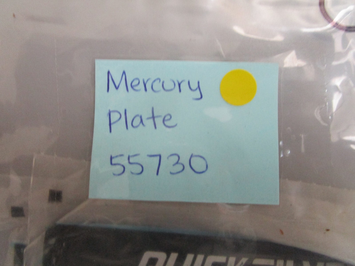 *NEW OEM* 0810 Mercury Quicksilver Plate 55730