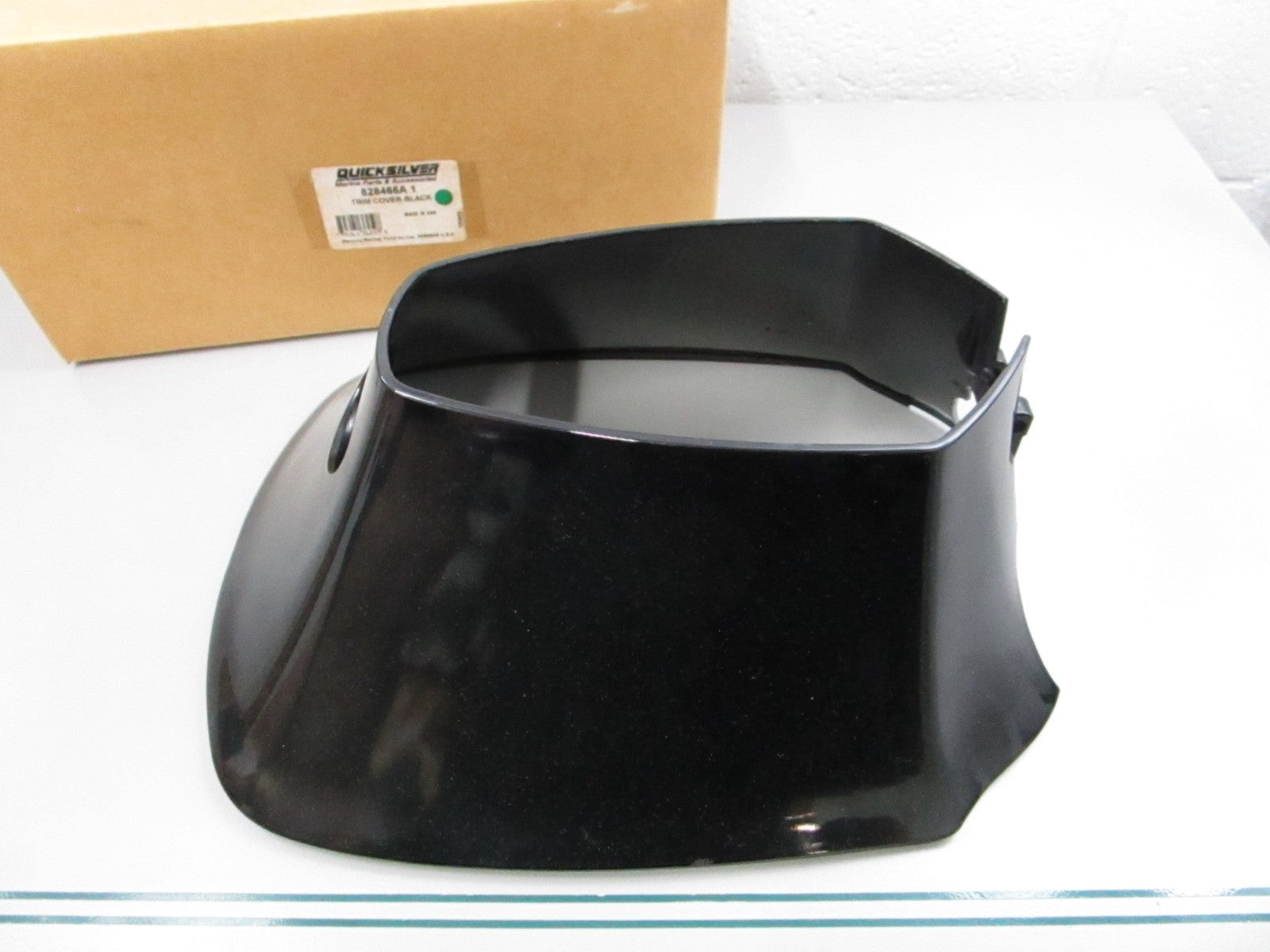 NEW OEM 828466A 1 Mercury Quicksilver Black Trim Cover 0810