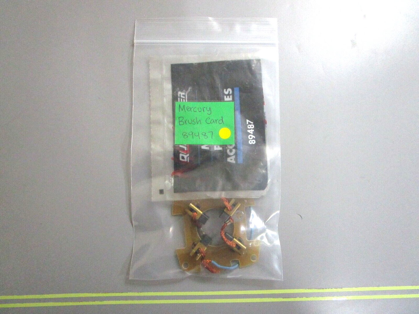 *NEW OEM* 0750 Mercury Quicksilver BRUSH CARD 89487